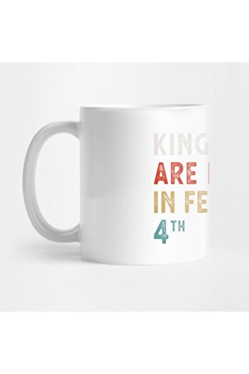 TatFast Queens Are Born in June 04 Th Vintage Retro Birthday Gift Mug