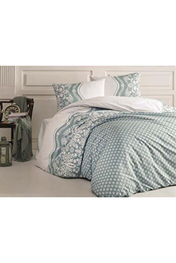 Kristal Ranforce Duvet Cover Set Dafne Gray Single