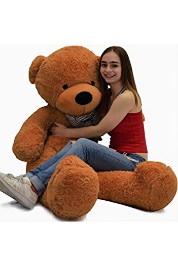 Kuki's Spielzeug Kahverengi Kuki Oyuncak 150 cm Açık Peluş Ayı