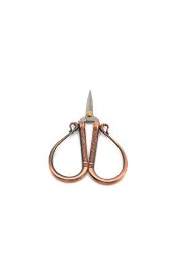 Fiona İstanbul Vintage Scissors Copper Engagement Promise Scissors