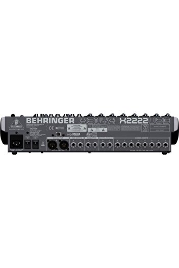 Behringer Xenyx 2222usb 22-ın 2/2-bus Mixer With British Eqs, 24-bit Multi-fx Pro. & Usb/audio Int
