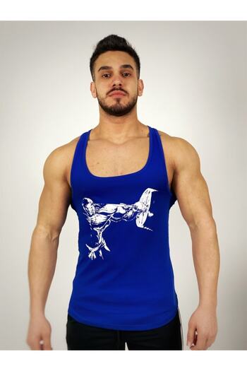 BLACK Men's Blue Joker Fitness Athlete