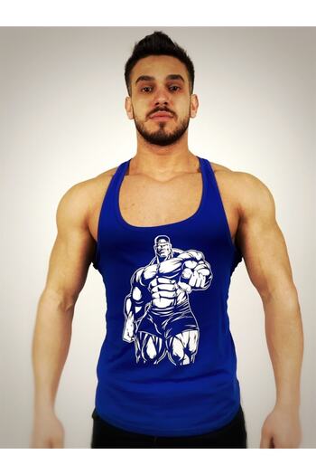 BLACK Men's Blue Hulk Fitness Athlete