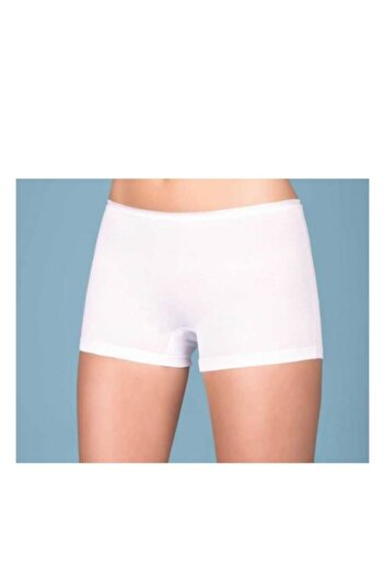 Berrak 5 Pieces Women's White Boxers