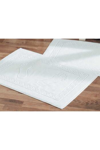 Umut Çeyiz White Foot Towel 50x70 200 gr 2 Pieces