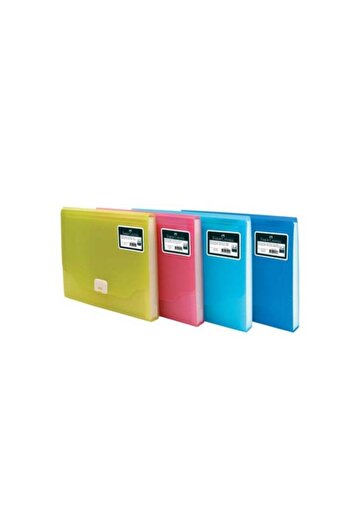 Faber Castell Pink A4 Bellows File