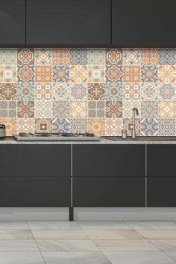 Tilki Dünyası Tile Countertop Covering Sticker Model 20