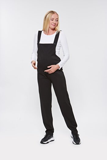 Motherway Maternity Black Jumpsuit