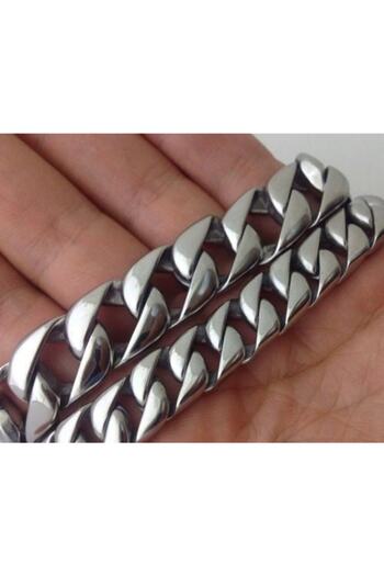Erer Gümüş Black Money Love Steel Bracelet Combination