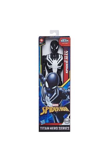 Hasbro Spider-Man Titan Hero Web Warriors Black Armored Figure E8523