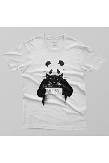 Crazy Ανδρικό T-Shirt - Bad Panda Pattern