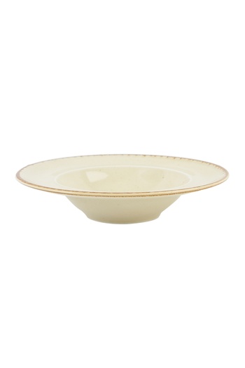 Porland Seasons Sarı Çukur Tabak 26cm 04ALM002259