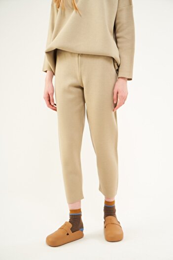 Mevra Knitwear Trousers Stone