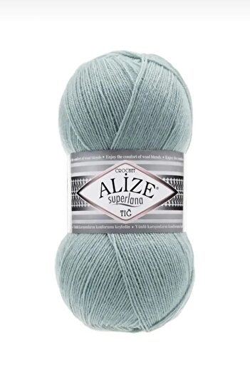 Alize 5 Pieces Hand Knitted Superlana Crochet - Floss 463