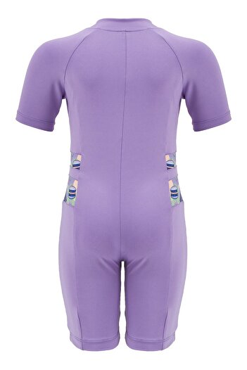 MARESİVA Side Patterned Jumpsuit Swimsuit