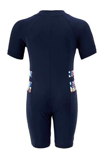 MARESİVA Side Patterned Jumpsuit Swimsuit