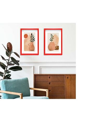 Senden Hediye 30X40Cm Wall Frame - Set of 2 - Adhesive, Non-Leaving Traces and Stains