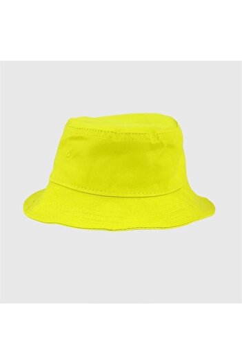 Planet Butik Bucket Hat Neon Yellow