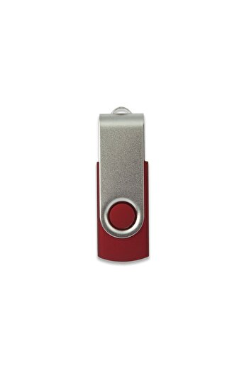 Gülay AVM Usb Bellek 64gb Kapasiteli 2.0 Hız Plastik Kutulu Flash Bellek Gly- 113 64 Gb Kırmızı