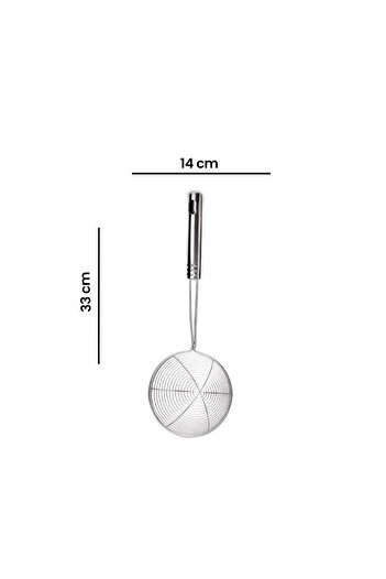 Esf 33 Cm Wide Steel Colander
