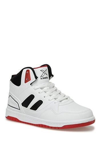 Kinetix Gına Pu Hi 3pr White Unisex High Sneaker