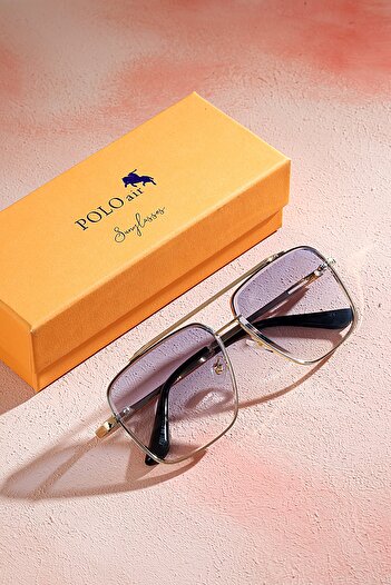 Polo Air Uniszex Crystal UV 400 védett napszemüveg kék-sárga
