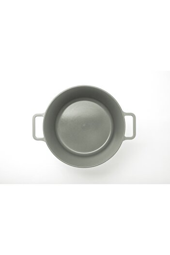 NEOFLAM Fika 26 Cm Cast Iron Saucepan with Glass Lid
