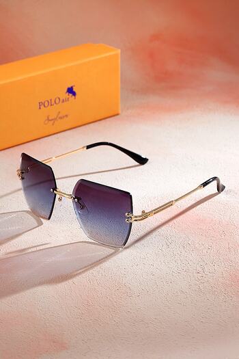 Polo Air Dámské sluneční brýle Crystal Square Navy Blue Barva