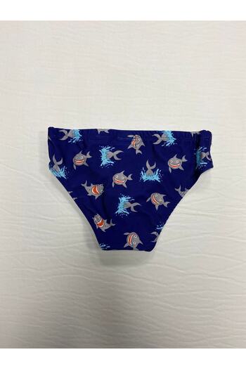 Eros Shark Patterned Slip Swimsuit