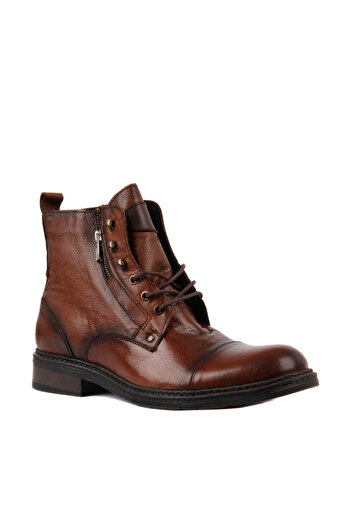 SailLakers - Hakiki Deri Taba Erkek Bot 102-2742-61360
