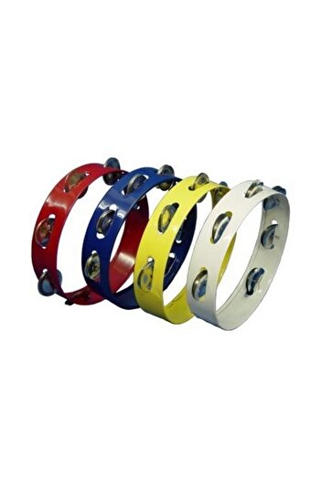 Ses Müzik Aletleri Percussion Def Rhythm Drmzk Red with Bell