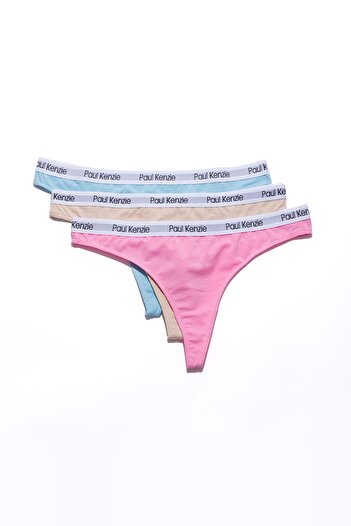 Paul Kenzie Soft Touch Women's String Panties - Astral