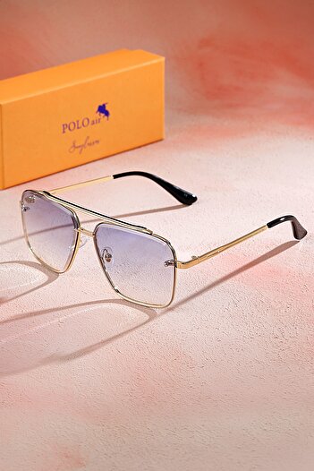 Polo Air Uniszex Crystal UV 400 védett napszemüveg kék-sárga
