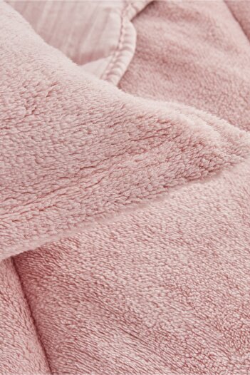 Sarah Anderson Cornelia Sherpa Çift Kişilik Comfort Set Pudra