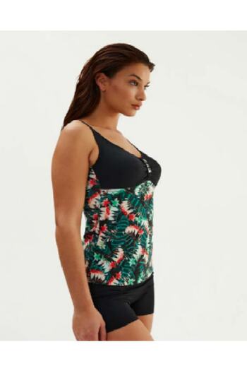 Eros Patterned Tankinis Set
