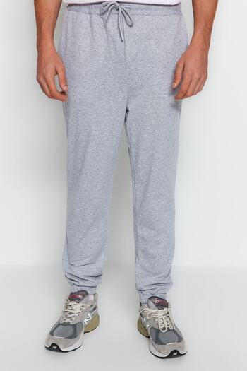 Trendyol Collection Γκρι φαρδιά φόρμα με υπερμεγέθη εφαρμογή TMNAW22EA0160