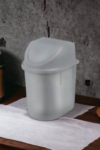 Melkan Home Table Top Dustbin - Small Dustbin - Girdap Dustbin 1.5 Liter