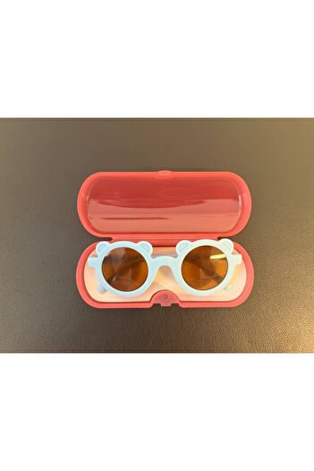 STAOOM Teddy Bear Children's Sunglasses and Glasses Box