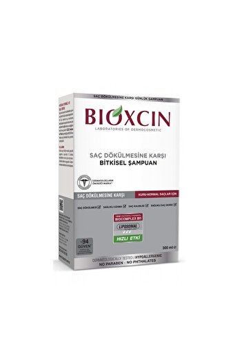 Bioxcin Genesis 300 Ml Anti-Shedding Shampoo - For Dry and Normal Hair - Vb835