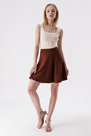 HAKKE Bürümcük Flared Skirt
