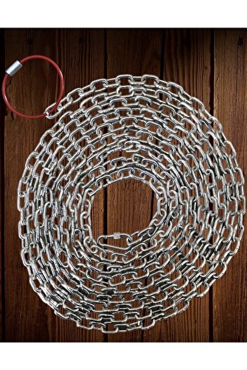 LİDERSAN ÇELİK Steel Pressed Mm 3 Meter Dog Travel Chain (80 KG)