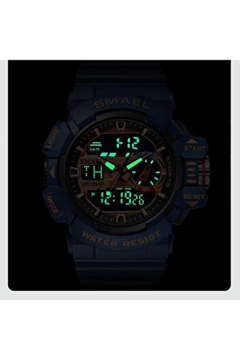 SMAEL 8043 Tkrz Dijital Ve Analog Erkek Kol Saati