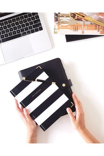 Chapters Notebook, Black&white