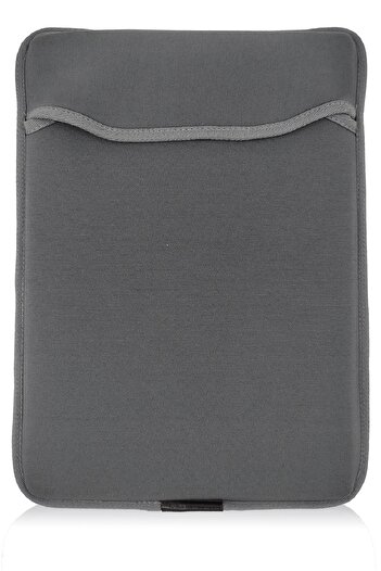 Rupva Water Resistant Neoprene Notebook Tablet Ipad Macbook Pro Air Gray Laptop Case Bag 14&#34; Inch