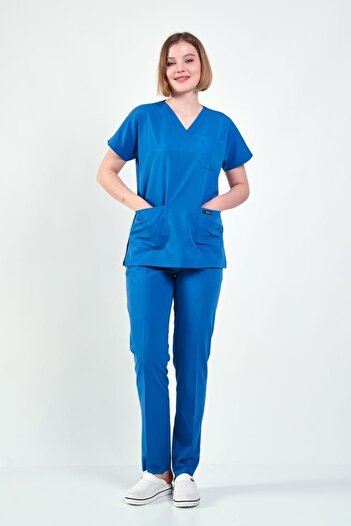 Owlet Medikal Indigo Blue Lycra Surgical Suit
