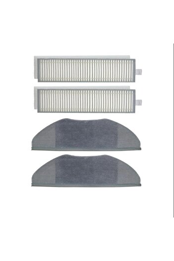 Xiaomi Σετ αναπλήρωσης συμβατό με Vacuum Mop Essential 2 σε 1 - 4 τεμάχια (mjstg1)