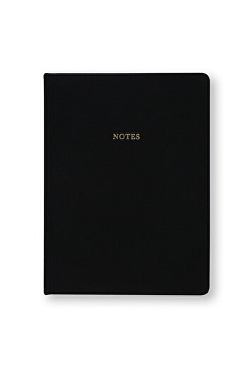 Chapters Linen Notebook, Black