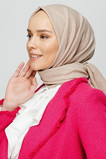 Mooncorn Ivory Cotton Shawl