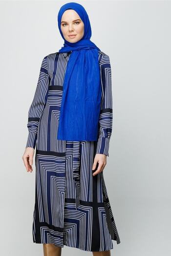 Mooncorn Saks Blue Bamboo Shawl