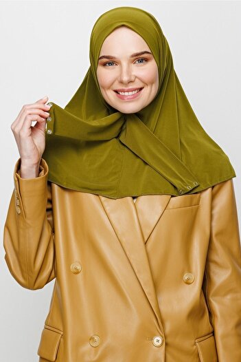 Mooncorn Olive Green Ready Shawl